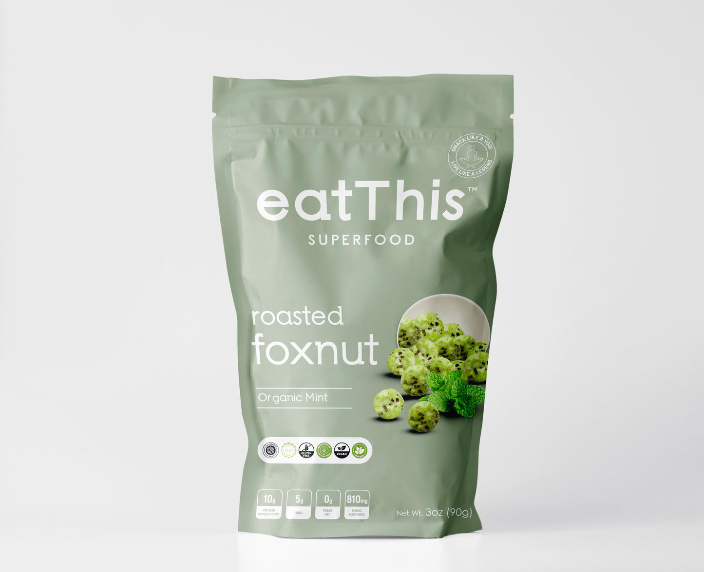 Organic Mint Flavored Foxnuts