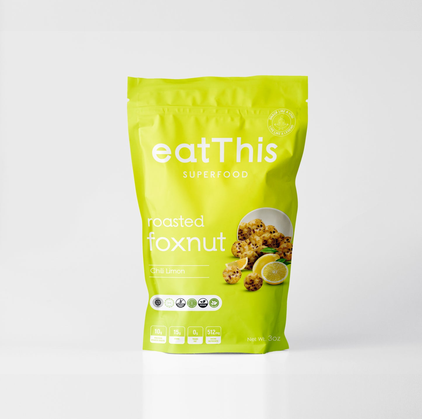 chili limon flavored foxnuts makhana